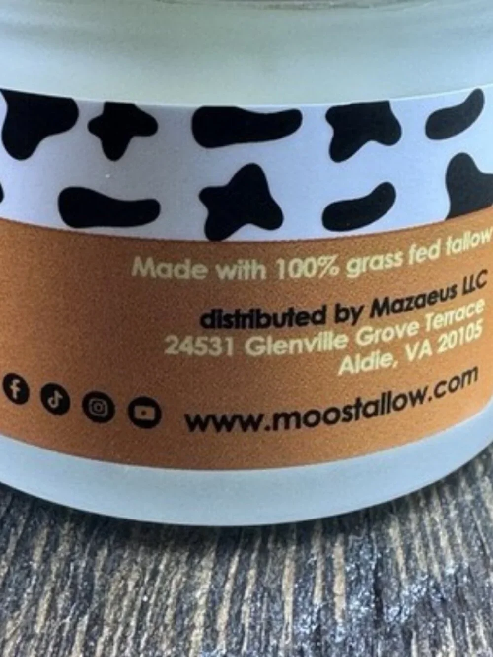 Beef Tallow Balm Manuka Honey Skin Face